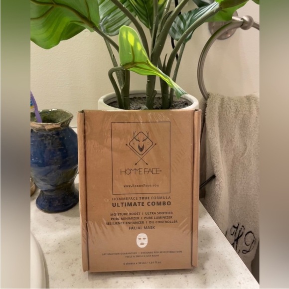 Hommeface face masks for his self care- great gift idea for him- New unopened - Picture 3 of 9